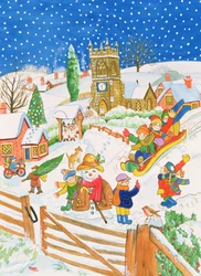 La veille de Noël au village